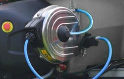 IceStriker spreader hose reel