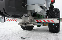 Tractor Salt Spreader, Tracteur Saleuse