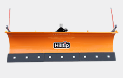 Snow plow, straight blade plow, snowplow for tractors and loaders