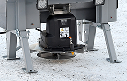 Tractor Salt Spreader, Stainless steel sand and salt spreader for tractors