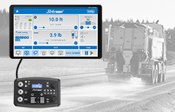 Highway truck spreader, stainless steel spreader, combi spreader, truck spreader, spreader control system